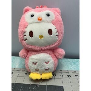 Hello Kitty‎ Plush Owl Costume Pink Sanrio Stuffed Animal Kids Toy